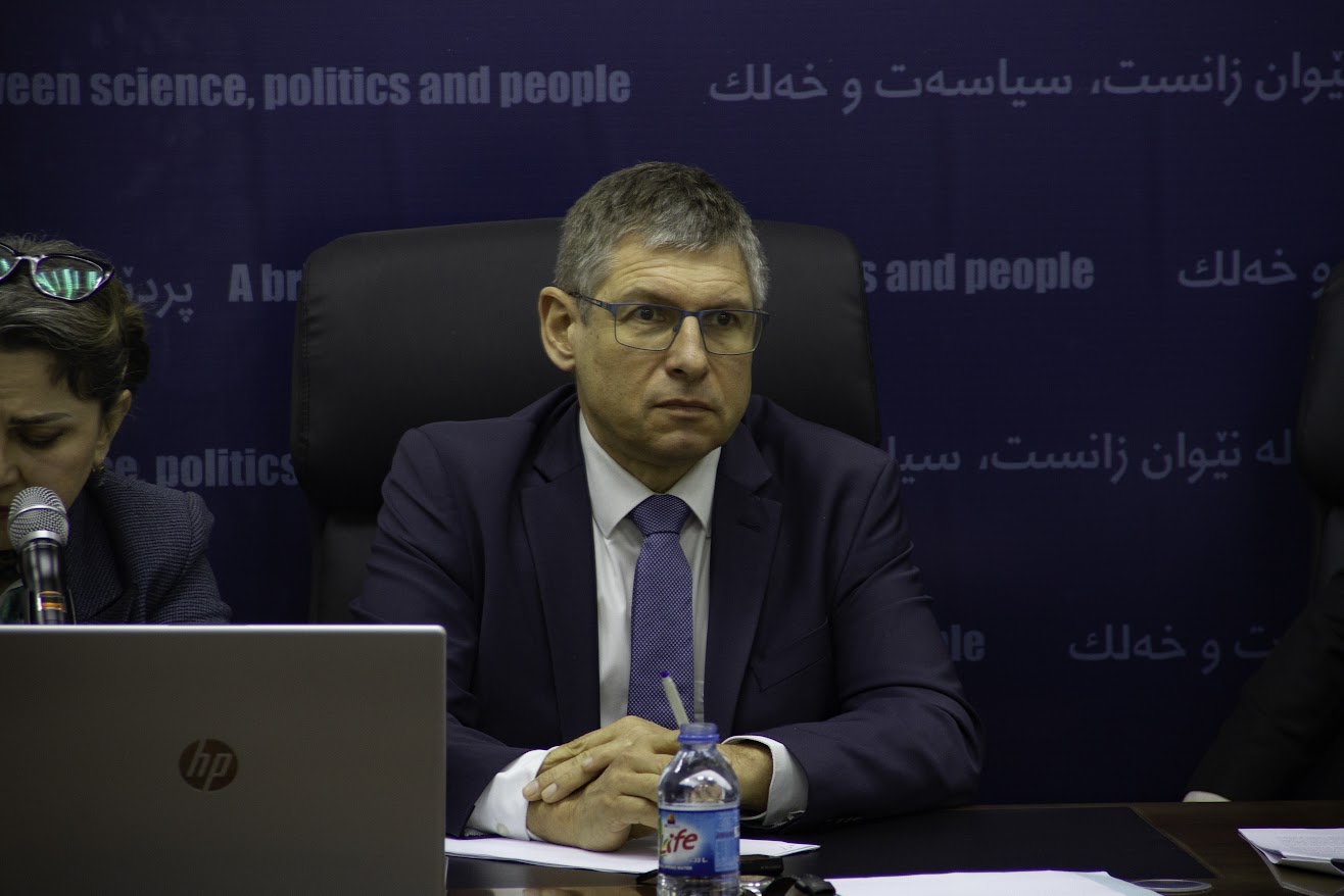 سەمینارێک لەبارەى دۆخی ڕۆژئاواى کوردستان بۆ توێژەر فابریس بڵانش بەڕێوە چوو